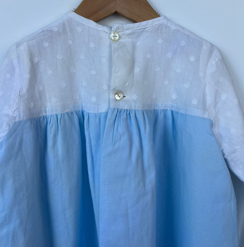 TUNIC- WHITE AND BLUE