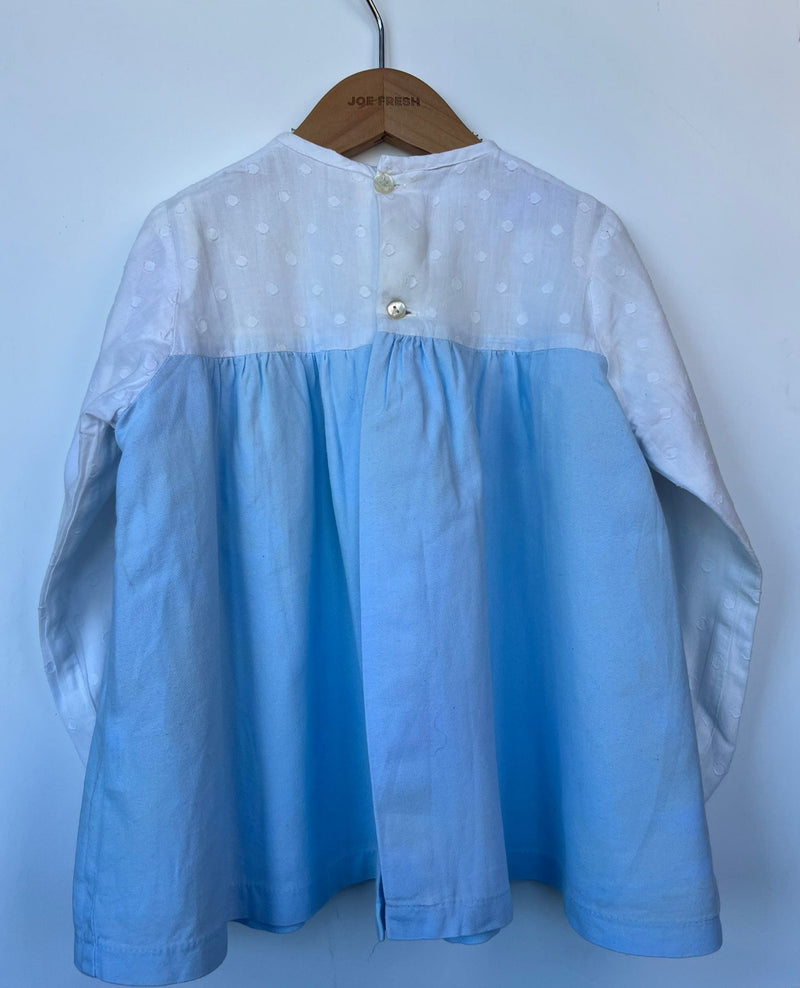 TUNIC- WHITE AND BLUE